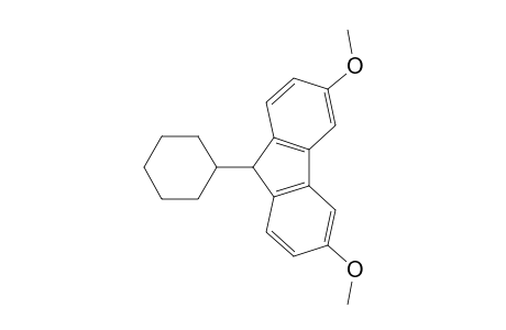 9-Cyclohexyl-3,6-dimethoxyfluorene