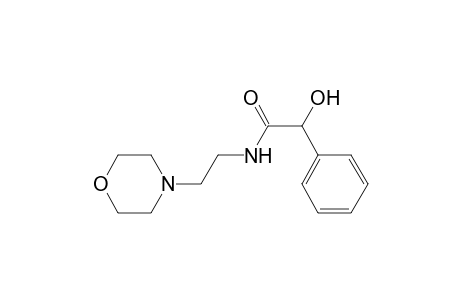 2-hydroxy-N-(2-morpholin-4-ylethyl)-2-phenylacetamide