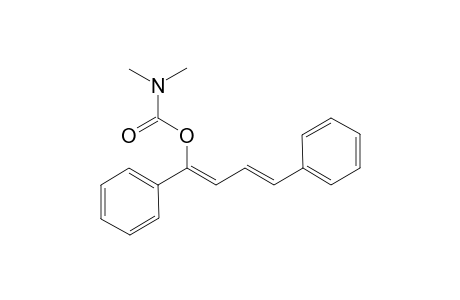 (1Z,3E)-1,4-diphenylbuta-1,3-dien-1-yl dimethylcarbamate