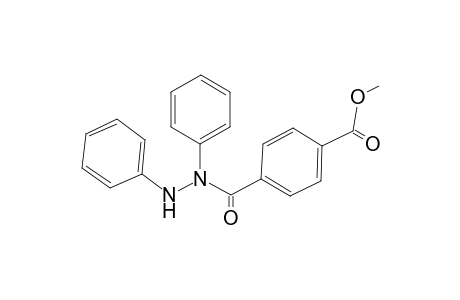 4-[(N-anilinoanilino)-oxomethyl]benzoic acid methyl ester