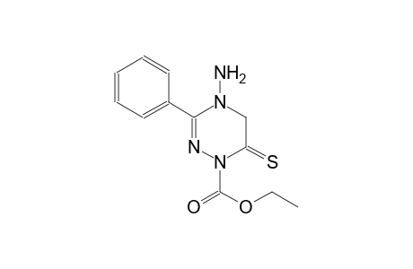 ethyl 4-amino-3-phenyl-6-thioxo-5,6-dihydro-1,2,4-triazine-1(4H)-carboxylate