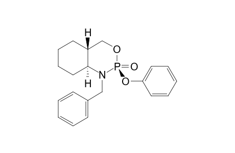 (2R,4aS,8aS)-trans-1-benzyl-2-phenoxy-4a,5,6,7,8,8a-hexahydro-4H-benzo[d][1,3,2]oxazaphosphinine 2-oxide