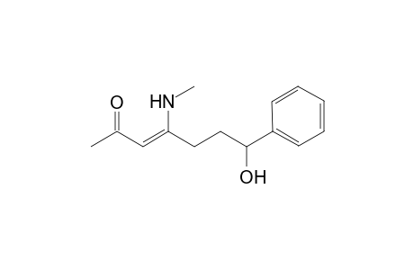 (Z)-4-(methylamino)-7-oxidanyl-7-phenyl-hept-3-en-2-one
