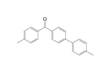 (4-methylphenyl)-[4-(4-methylphenyl)phenyl]methanone