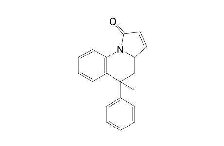 exo-1,3a,4,5-Tetrahydro-5-methyl-5-phenylpyrrolo[1,2-a]quinolin-1-one