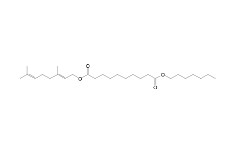 Sebacic acid, geranyl heptyl ester