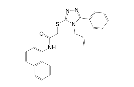 2-[(4-allyl-5-phenyl-4H-1,2,4-triazol-3-yl)sulfanyl]-N-(1-naphthyl)acetamide