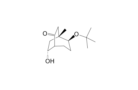 (2S)-tert-Butoxy-(9R)-.alpha.-hydroxy-(1R)-methylbicyclo[3.2.2]nonane-6-one