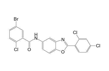 benzamide, 5-bromo-2-chloro-N-[2-(2,4-dichlorophenyl)-5-benzoxazolyl]-