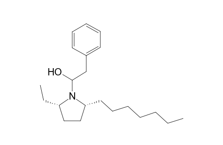 Z-(2S,5R)-1-(2-phenol-1-hydroxyethan-1yl)-5-ethyl-2-heptyl-pyrrolidine