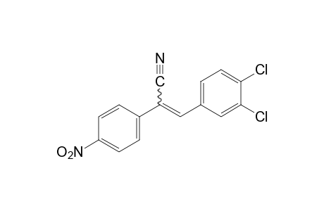 3-(3,4-dichlorophenyl)-2-(p-nitrophenyl)acrylonitrile