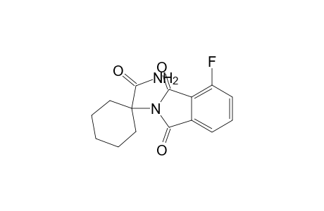 Cyclohexanecarboxamide, 1-(4-fluoro-1,3-dihydro-1,3-dioxo-2H-isoindol-2-yl)-