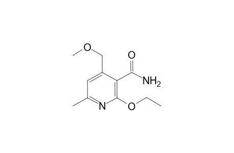 3-Pyridinecarboxamide, 2-ethoxy-4-(methoxymethyl)-6-methyl-