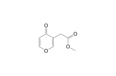 2-(4-ketopyran-3-yl)acetic acid methyl ester