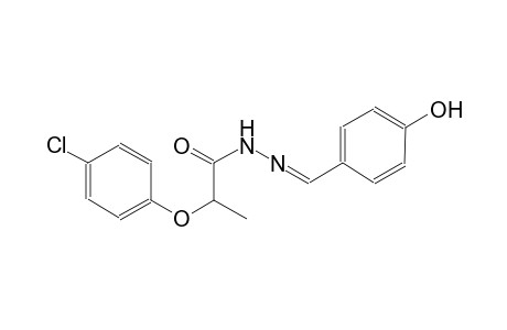 propanoic acid, 2-(4-chlorophenoxy)-, 2-[(E)-(4-hydroxyphenyl)methylidene]hydrazide