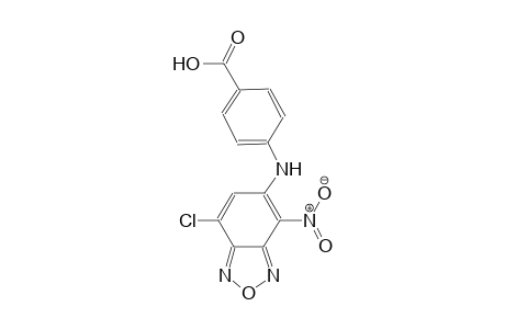 4-[(7-chloro-4-nitro-2,1,3-benzoxadiazol-5-yl)amino]benzoic acid