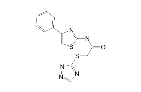 N-[4-(1-Ethylidene-penta-2,4-dienyl)-thiazol-2-yl]-2-(2H-[1,2,4]triazol-3-ylsulfanyl)- acetamide