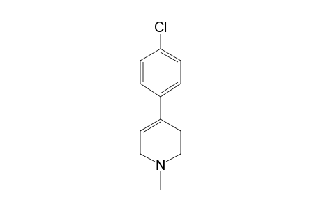 Pyridine, 1,2,3,6-tetrahydro-1-methyl-4-[4-chlorophenyl]-