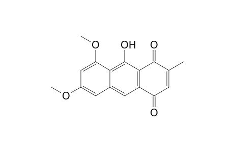 9-Hydroxy-6,8-dimethoxy-2-methyl-1,4-anthraquinone