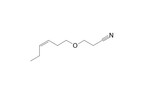 Propanenitrile, 3-(3-hexenyloxy)-, (Z)-