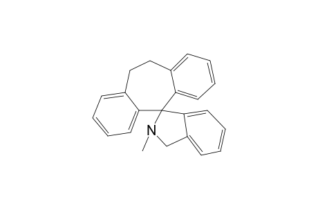 2',3',10,11-Tetrahydro-2'-methylspiro(5H-dibenzo(a,d)cycloheptene-5,1'-(1H)isoindole)