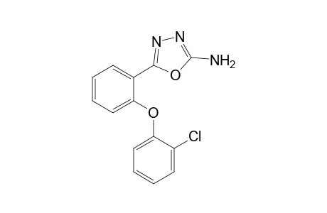 2-Amino-5-[2'-(2"-chlorophenoxy)phenyl]-1,3,4-oxadiazole