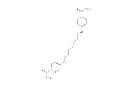 4,4'-(HEPTAMETHYLENEDIOXY)BIS[THIOBENZAMIDE]