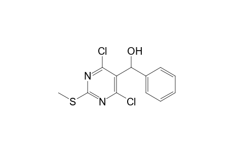 [4',6'-Dichloro-2'-(methylthio)pyrimidin-5'-yl]-phenylmethanol