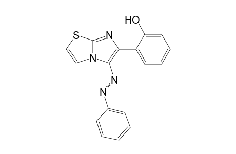 2-((5-phenylazo)imidazo[2,1-b]thiazol-6-yl)-phenol