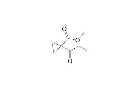 1-(1-oxopropyl)-1-cyclopropanecarboxylic acid methyl ester