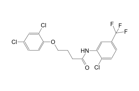 butanamide, N-[2-chloro-5-(trifluoromethyl)phenyl]-4-(2,4-dichlorophenoxy)-