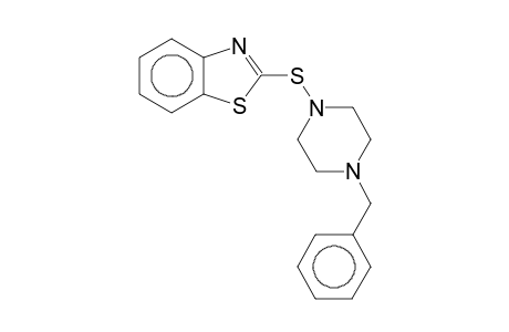 2-(4-Benzyl-piperazin-1-ylsulfanyl)-benzothiazole