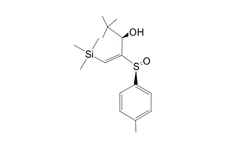 (Ss,R)-(E)-4,4-Dimethyl-2-(p-tolylsulfinyl)-1-(trimethylsilyl)-1-penten-3-ol
