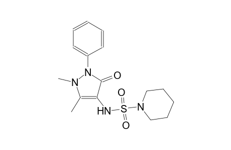1(2H)-Pyridinesulfonamide, N-(2,3-dihydro-1,5-dimethyl-3-oxo-2-phenyl-1H-pyrazol-4-yl)tetrahydro-