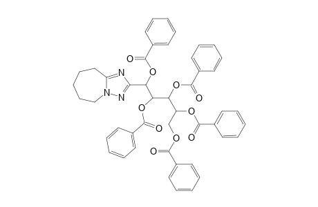 6,7,8,9-TETRAHYDRO-2-(1,2,3,4,5-PENTA-O-BENZOYL-D-MANNO-PENTITOL-1-YL)-5-H-1,2,4-TRIAZOLO-[1.5-A]-AZEPINE