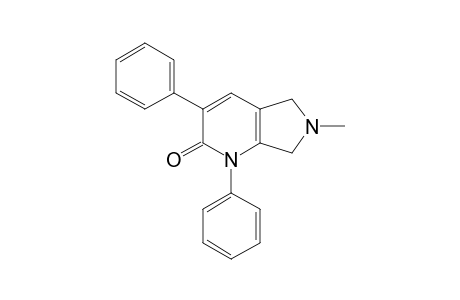 6-Methyl-1,3-diphenyl-1,5,6,7-tetrahydro-2H-pyrrolo[3,4-b]pyridin-2-one