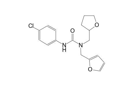 urea, N'-(4-chlorophenyl)-N-(2-furanylmethyl)-N-[(tetrahydro-2-furanyl)methyl]-