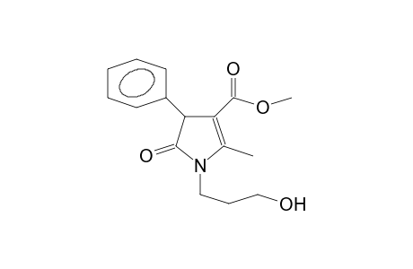Methyl 4-phenyl-N-(3-hydroxypropyl)-2-methyl-5-oxo-2-pyrrolin-3-carboxylate