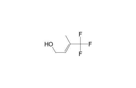 2-Buten-1-ol, 4,4,4-trifluoro-3-methyl-, (E)-