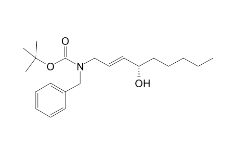 (E)-(S)-1-[(N-Benzyl-N-tert-butoxycarbonyl)amino]non-2-en-4-ol
