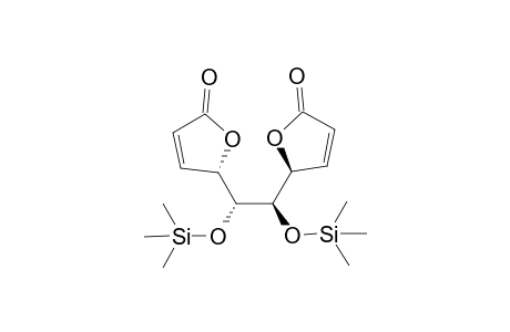 (5S,5'S,1''S,2''S)-5,5'-[1'',2''-bis[(Trimethylsilyl)oxy]ethane-1'',2''-diyl]-bis[2(5H)-furanone]