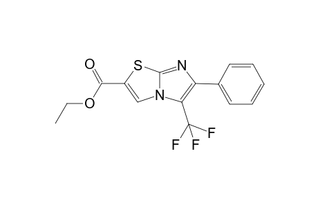 Ethyl-6-phenyl-5-(trifluoromethyl)imidazo[2,1-b]thiazole-2-carboxylate