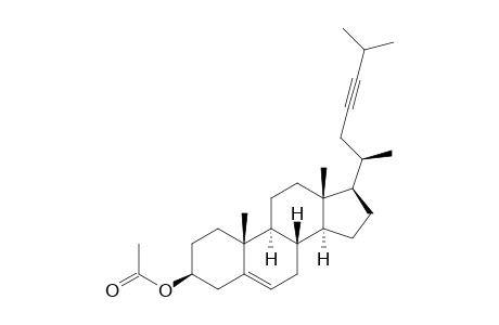 Cholest-5-en-23-yn-3-ol, acetate, (3.beta.)-