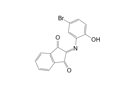 2-[(5-Bromo-2-hydroxyphenyl)imino]-1H-indene-1,3(2H)-dione