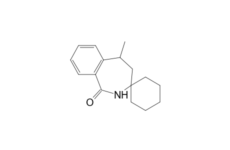 1H-2-Benzazepin-1-one, 2,3,4,5-tetrahydro-5-methyl-3,3-pentamethylene-