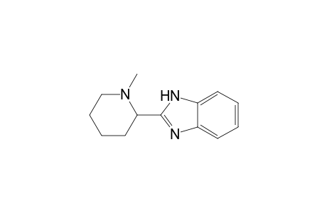 1H-Benzimidazole, 2-(1-methyl-2-piperidinyl)-