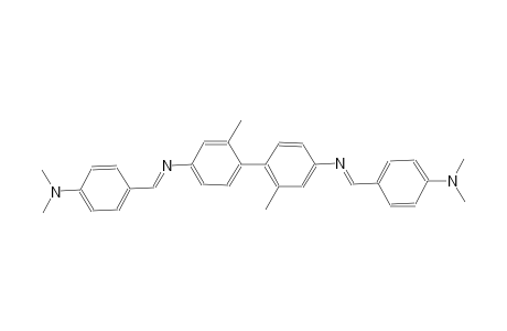 N~4~,N~4~'-bis{(E)-[4-(dimethylamino)phenyl]methylidene}-2,2'-dimethyl[1,1'-biphenyl]-4,4'-diamine