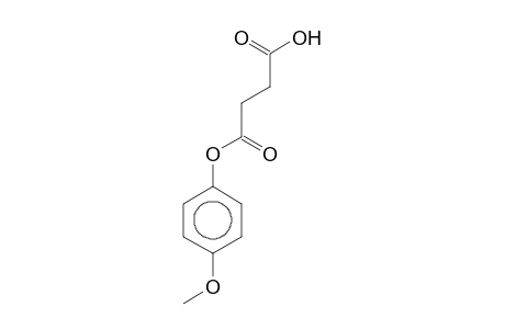 Succinic acid, (4-methoxyphenyl) ester