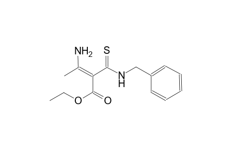 ethyl (2Z)-3-amino-2-[(benzylamino)carbothioyl]-2-butenoate
