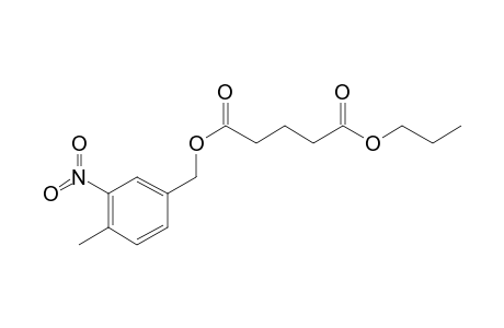 Glutaric acid, 4-methyl-3-nitrobenzyl propyl ester